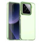 For Xiaomi 15 Pro Candy PC Hybrid TPU Shockproof Phone Case(Green) - 1