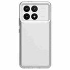 For Redmi K70 Candy PC Hybrid TPU Shockproof Phone Case(White) - 2