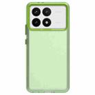 For Redmi K70 Pro Candy PC Hybrid TPU Shockproof Phone Case(Green) - 2