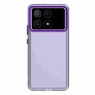 For Redmi K70E Candy PC Hybrid TPU Shockproof Phone Case(Purple) - 2
