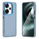 For Redmi Turbo 3 Candy PC Hybrid TPU Shockproof Phone Case(Blue) - 1