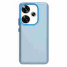 For Redmi Turbo 3 Candy PC Hybrid TPU Shockproof Phone Case(Blue) - 2