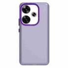 For Redmi Turbo 3 Candy PC Hybrid TPU Shockproof Phone Case(Purple) - 2