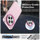 For Redmi 14R Candy PC Hybrid TPU Shockproof Phone Case(Red) - 2