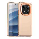 For Redmi Note 14 Pro+ 5G Candy PC Hybrid TPU Shockproof Phone Case(Orange) - 1
