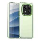 For Redmi Note 14 Pro+ 5G Candy PC Hybrid TPU Shockproof Phone Case(Green) - 1