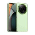 For Redmi A3 Candy PC Hybrid TPU Shockproof Phone Case(Green) - 1
