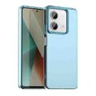 For Redmi Note 13R Pro Candy PC Hybrid TPU Shockproof Phone Case(Blue) - 1