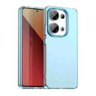 For Redmi Note 13 Pro 4G Candy PC Hybrid TPU Shockproof Phone Case(Blue) - 1