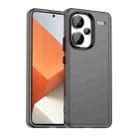 For Redmi Note 13 Pro+ Candy PC Hybrid TPU Shockproof Phone Case(Black) - 1