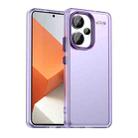 For Redmi Note 13 Pro+ Candy PC Hybrid TPU Shockproof Phone Case(Purple) - 1