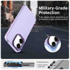 For Redmi 13R 5G Candy PC Hybrid TPU Shockproof Phone Case(Purple) - 2