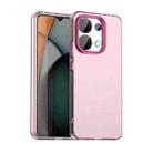 For Redmi Note 13 4G Candy PC Hybrid TPU Shockproof Phone Case(Red) - 1