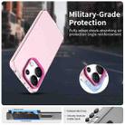 For Redmi Note 13 4G Candy PC Hybrid TPU Shockproof Phone Case(Red) - 2