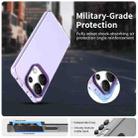 For Redmi Note 13 4G Candy PC Hybrid TPU Shockproof Phone Case(Purple) - 2