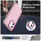 For Redmi Note 12 5G Global / Poco X5 Candy PC Hybrid TPU Shockproof Phone Case(Red) - 2