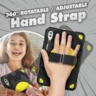 For Samsung Galaxy Tab S10+ / S9+ / S9 FE+ Spider Hand Grip Turntable Stand Tablet Case(Black Yellow) - 3