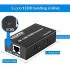 4K HDMI to RJ45 Network Extender, Transmission Distance: 120m(UK Plug) - 3