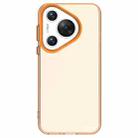 For Huawei Pura 70 Candy PC Hybrid TPU Shockproof Phone Case(Orange) - 2