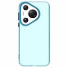 For Huawei Pura 70 Candy PC Hybrid TPU Shockproof Phone Case(Blue) - 2