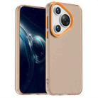 For Huawei Pura 70 Pro Candy PC Hybrid TPU Shockproof Phone Case(Orange) - 1