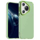 For Huawei Pura 70 Pro Candy PC Hybrid TPU Shockproof Phone Case(Green) - 1