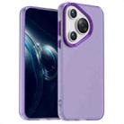 For Huawei Pura 70 Pro+ Candy PC Hybrid TPU Shockproof Phone Case(Purple) - 1