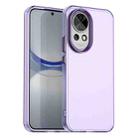 For Huawei nova 12 Candy PC Hybrid TPU Shockproof Phone Case(Purple) - 1