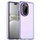 For Huawei nova 13 Pro Candy PC Hybrid TPU Shockproof Phone Case(Purple) - 1