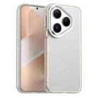 For Huawei Pura 80 Candy PC Hybrid TPU Shockproof Phone Case(White) - 1