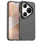 For Huawei Pura 80 Pro Candy PC Hybrid TPU Shockproof Phone Case(Black) - 1