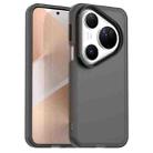 For Huawei Pura 80 Ultra Candy PC Hybrid TPU Shockproof Phone Case(Black) - 1
