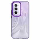 For OPPO Reno12 Pro Global Candy PC Hybrid TPU Shockproof Phone Case(Purple) - 2