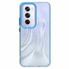 For OPPO Reno12 Global Candy PC Hybrid TPU Shockproof Phone Case(Blue) - 2