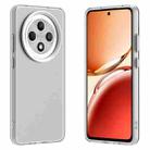 For OPPO Reno12 F 4G Candy PC Hybrid TPU Shockproof Phone Case(White) - 1
