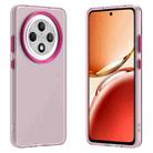 For OPPO Reno12 F 4G Candy PC Hybrid TPU Shockproof Phone Case(Red) - 1