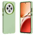 For OPPO Reno12 F 4G Candy PC Hybrid TPU Shockproof Phone Case(Green) - 1