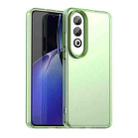 For OPPO K12 Plus Candy PC Hybrid TPU Shockproof Phone Case(Green) - 1