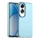 For OPPO A60 Global Candy PC Hybrid TPU Shockproof Phone Case(Blue) - 1