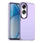 For OPPO A60 Global Candy PC Hybrid TPU Shockproof Phone Case(Purple) - 1