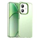 For OPPO A3 4G Candy PC Hybrid TPU Shockproof Phone Case(Green) - 1