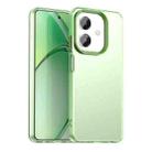 For OPPO A3i 5G Candy PC Hybrid TPU Shockproof Phone Case(Green) - 1