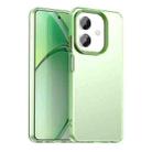 For OPPO A3x 4G Candy PC Hybrid TPU Shockproof Phone Case(Green) - 1