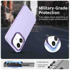 For OPPO A3x 5G India Candy PC Hybrid TPU Shockproof Phone Case(Purple) - 2