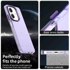 For OPPO A3x 5G India Candy PC Hybrid TPU Shockproof Phone Case(Purple) - 3