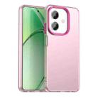 For OPPO A40 Candy PC Hybrid TPU Shockproof Phone Case(Red) - 1