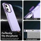 For OPPO A40 Candy PC Hybrid TPU Shockproof Phone Case(Purple) - 3