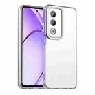 For OPPO A80 5G Candy PC Hybrid TPU Shockproof Phone Case(White) - 1