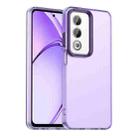 For OPPO A80 5G Candy PC Hybrid TPU Shockproof Phone Case(Purple) - 1