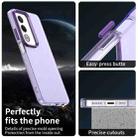 For OPPO A80 5G Candy PC Hybrid TPU Shockproof Phone Case(Purple) - 3